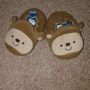 Carter's Monkey Infant Slippers